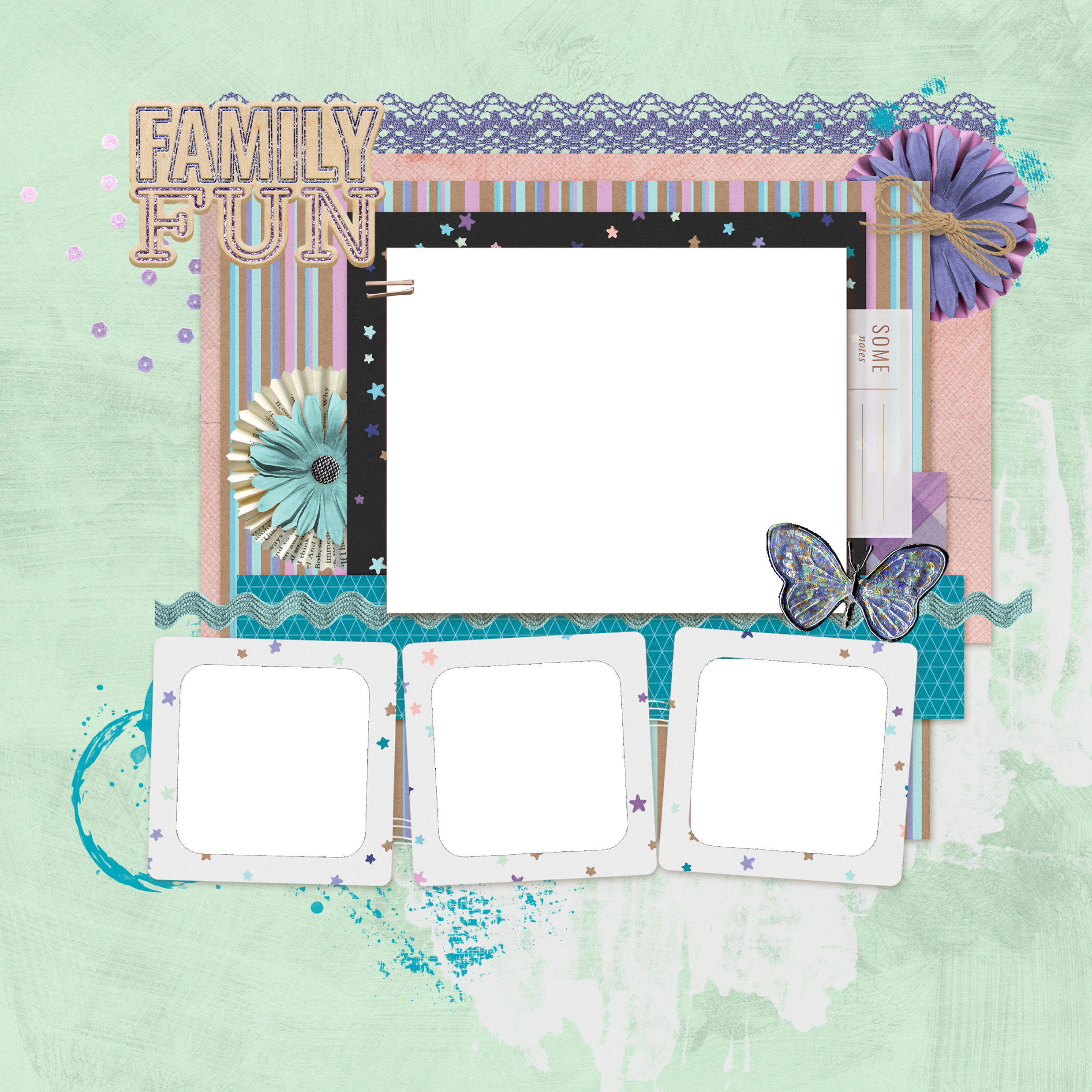 思い出をスクラップブッキングで綴ろう～ミニアルバム作り～